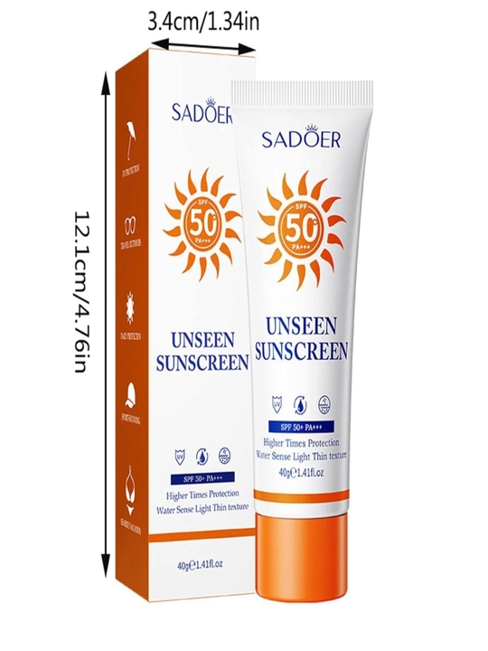 Quyosh kremi, to'liq spektrli ultrabinafsha nurlanishidan himoya, qarishga qarshi, 90 SPF