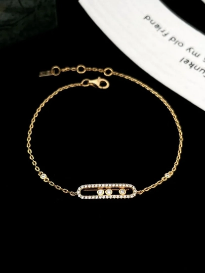 Браслеты для женщин и девушек Xuping stainless steel VAN CLEEF — DIORR-BRASLET-ЛАВАНД