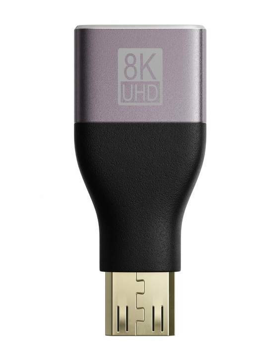 HDMI adapter o‘tkazgich 8K UHD – Mini / Micro / 90° burchakli