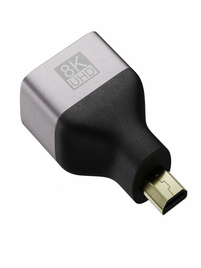 HDMI adapter o‘tkazgich 8K UHD – Mini / Micro / 90° burchakli
