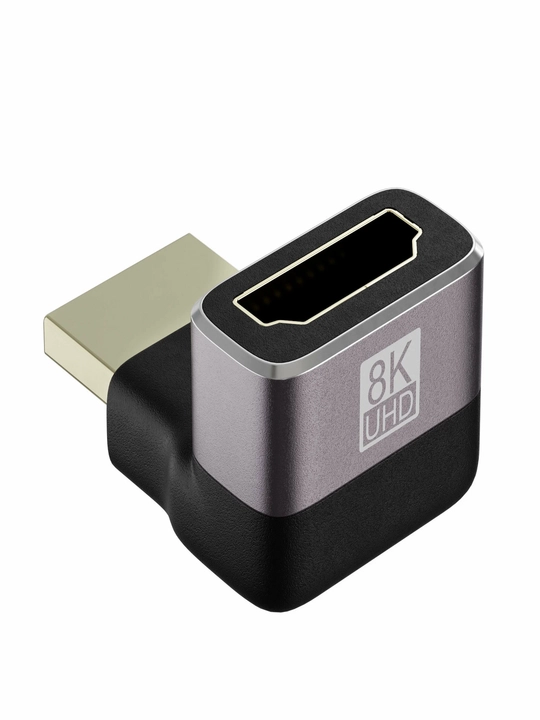 HDMI adapter o‘tkazgich 8K UHD – Mini / Micro / 90° burchakli