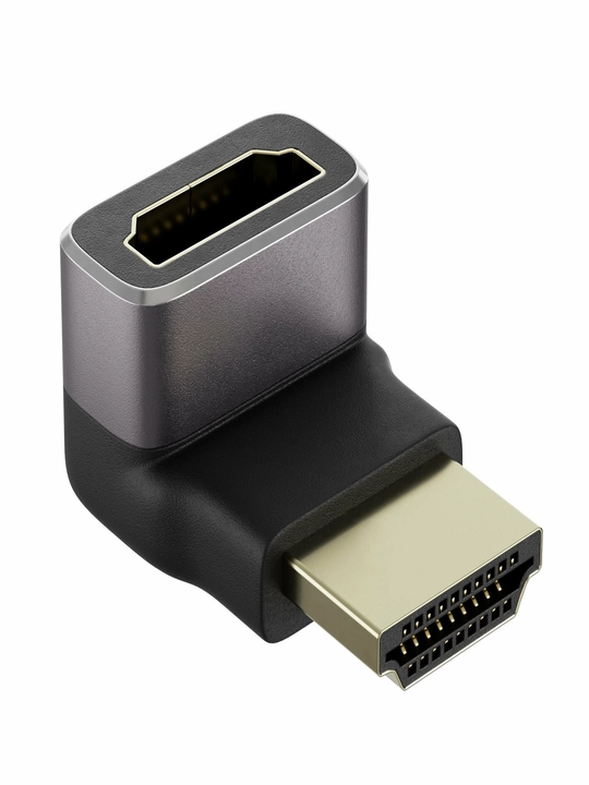 HDMI adapter o‘tkazgich 8K UHD – Mini / Micro / 90° burchakli