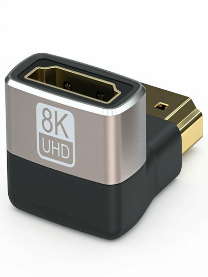 HDMI adapter o‘tkazgich 8K UHD – Mini / Micro / 90° burchakli
