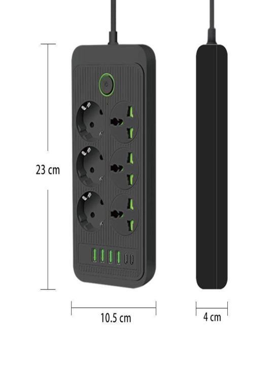 EU-2526U сетевой фильтр 3 метра 250 ВТ