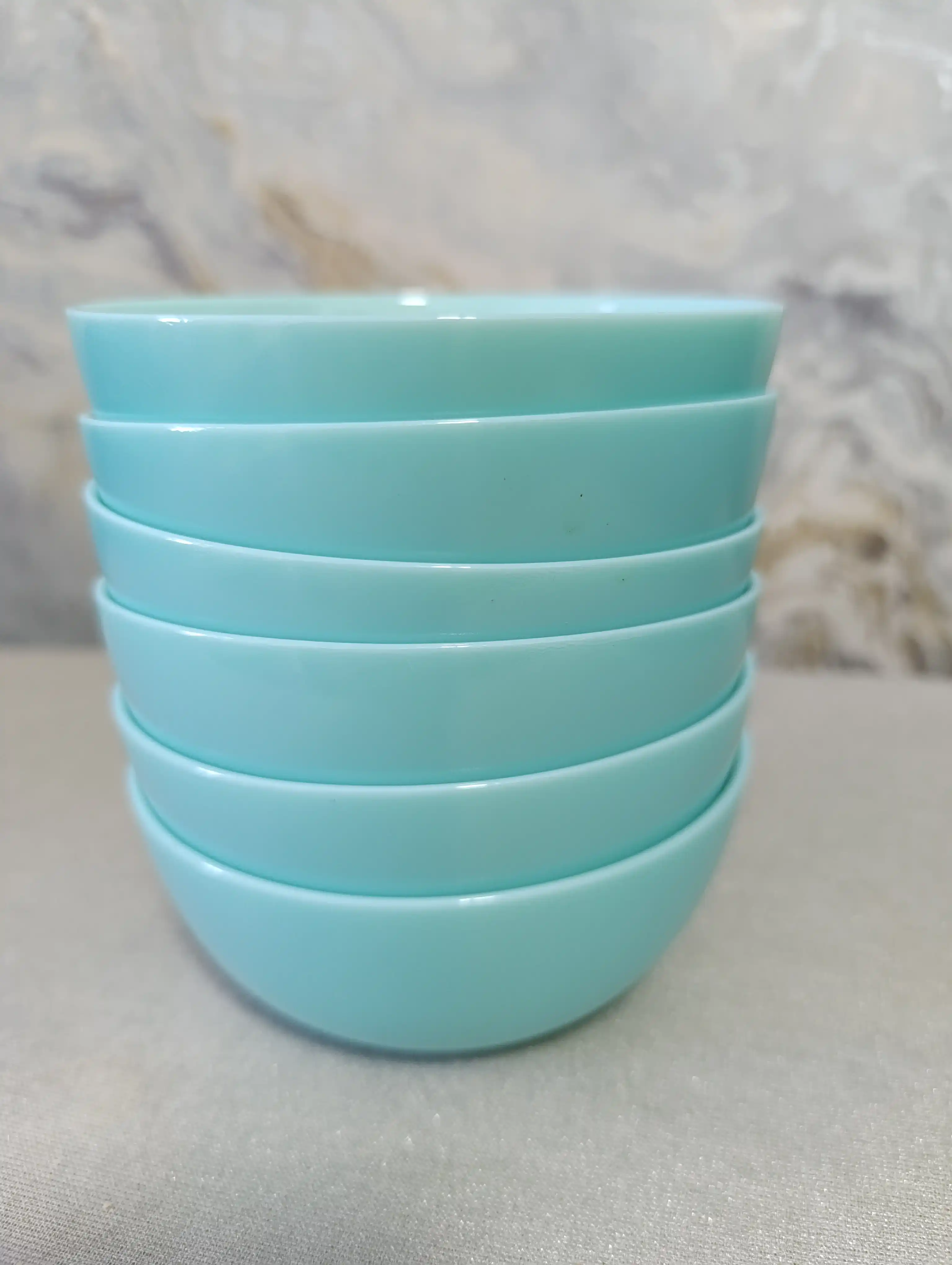 Salat idishlari Luminarc Diwali Light Turquoise, 12 sm, to'plamda 6 dona