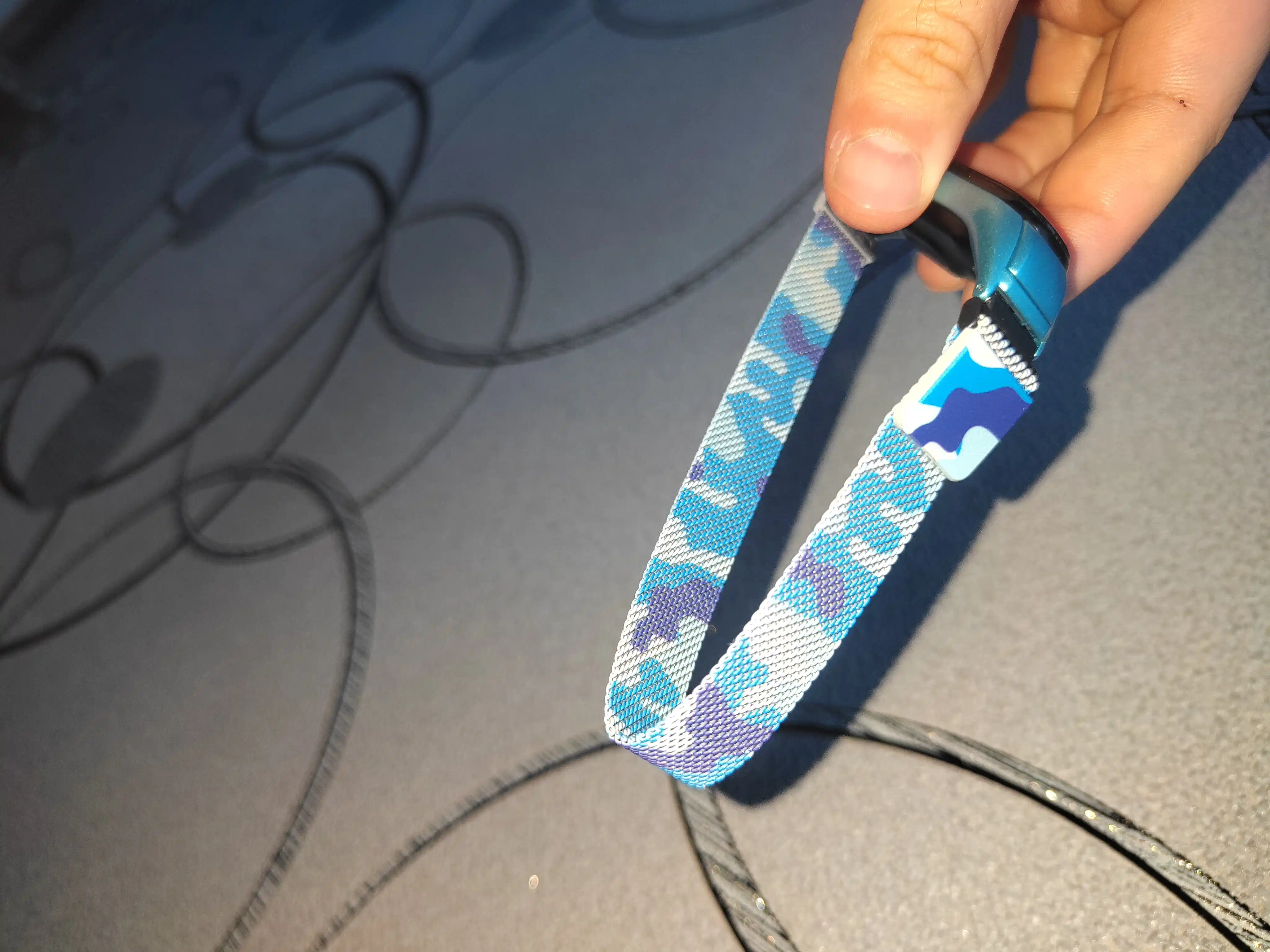 Ремешок блочный для часов Xiaomi Mi Band 3/4/5