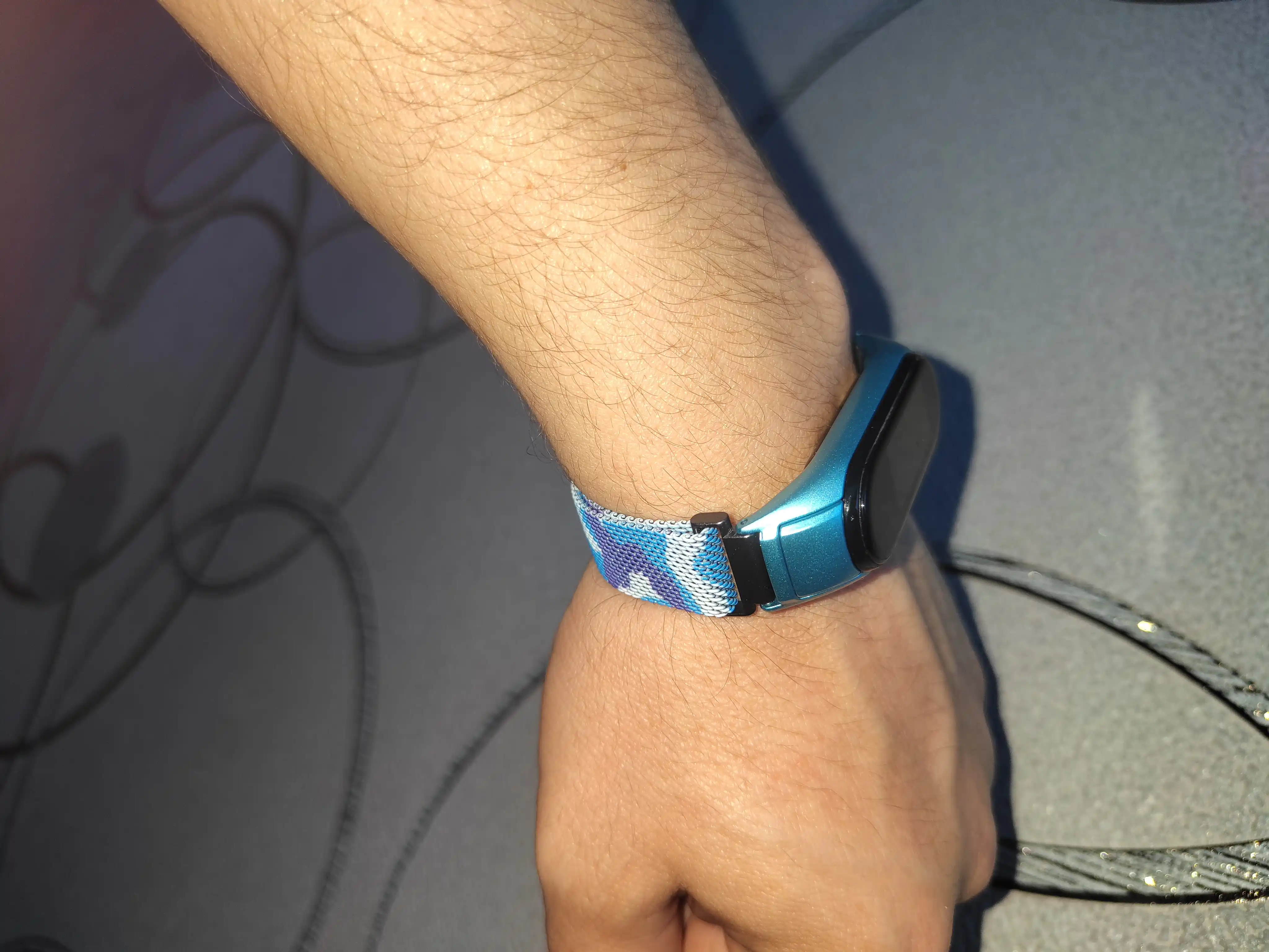 Ремешок блочный для часов Xiaomi Mi Band 3/4/5
