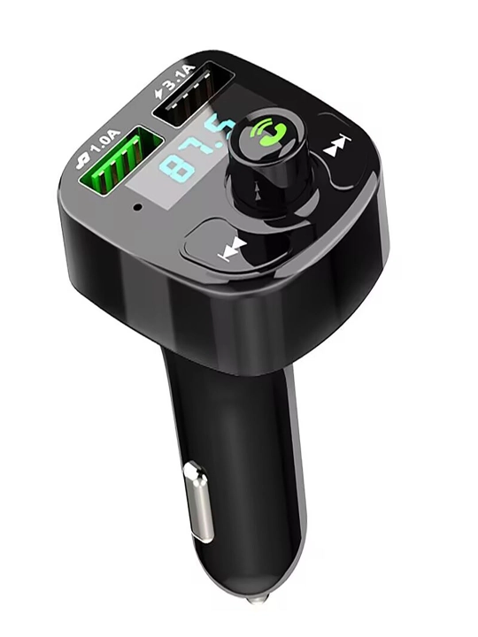 Mobil telefon uchun avtomobil quvvatlagichi, MP3-pleer - 