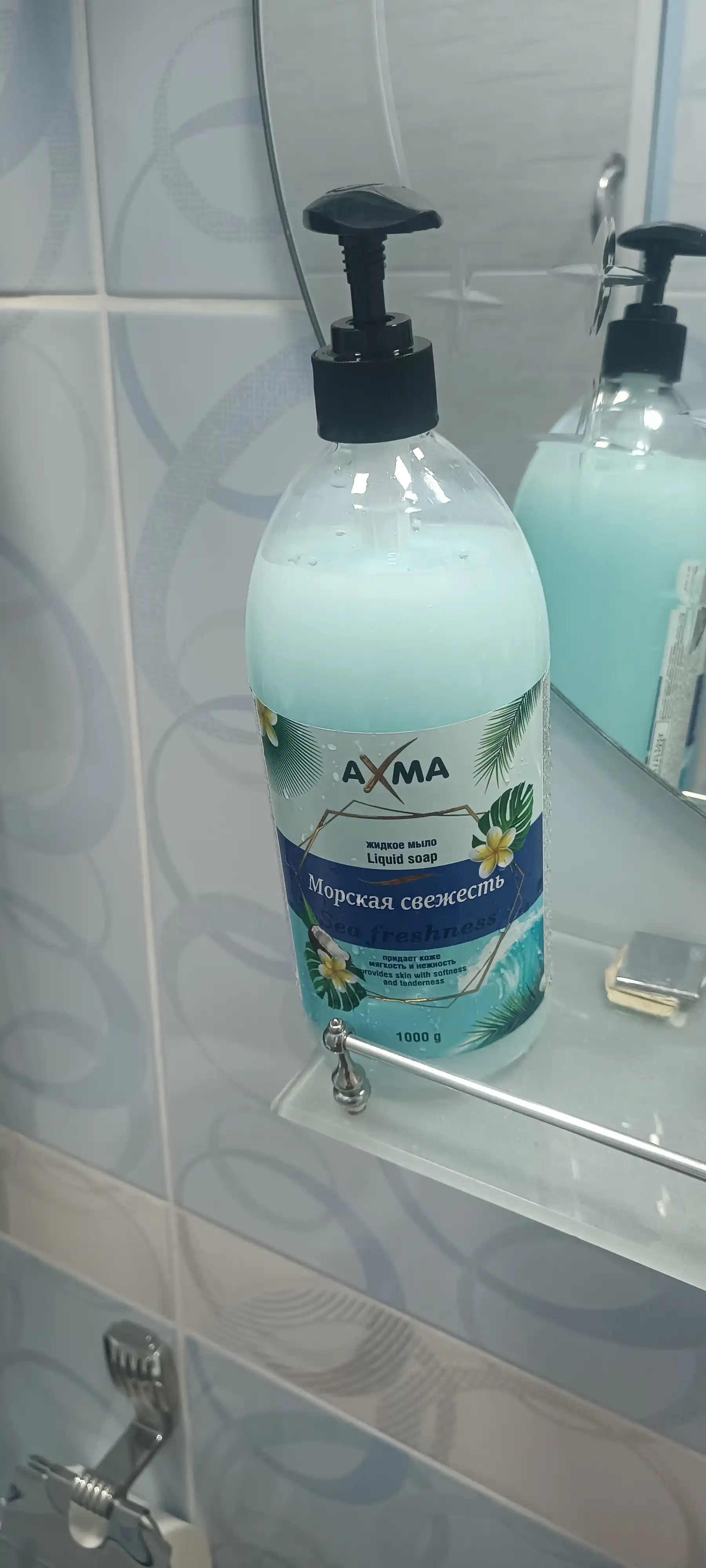 Suyuq sovun Ахма, Dengiz yangiligi, 1 kg