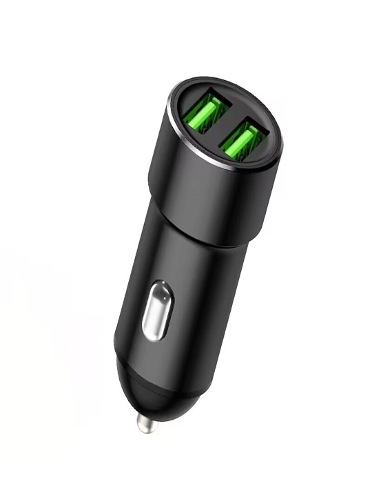 Ikki USB avtomobil aqlli zaryadlovchi