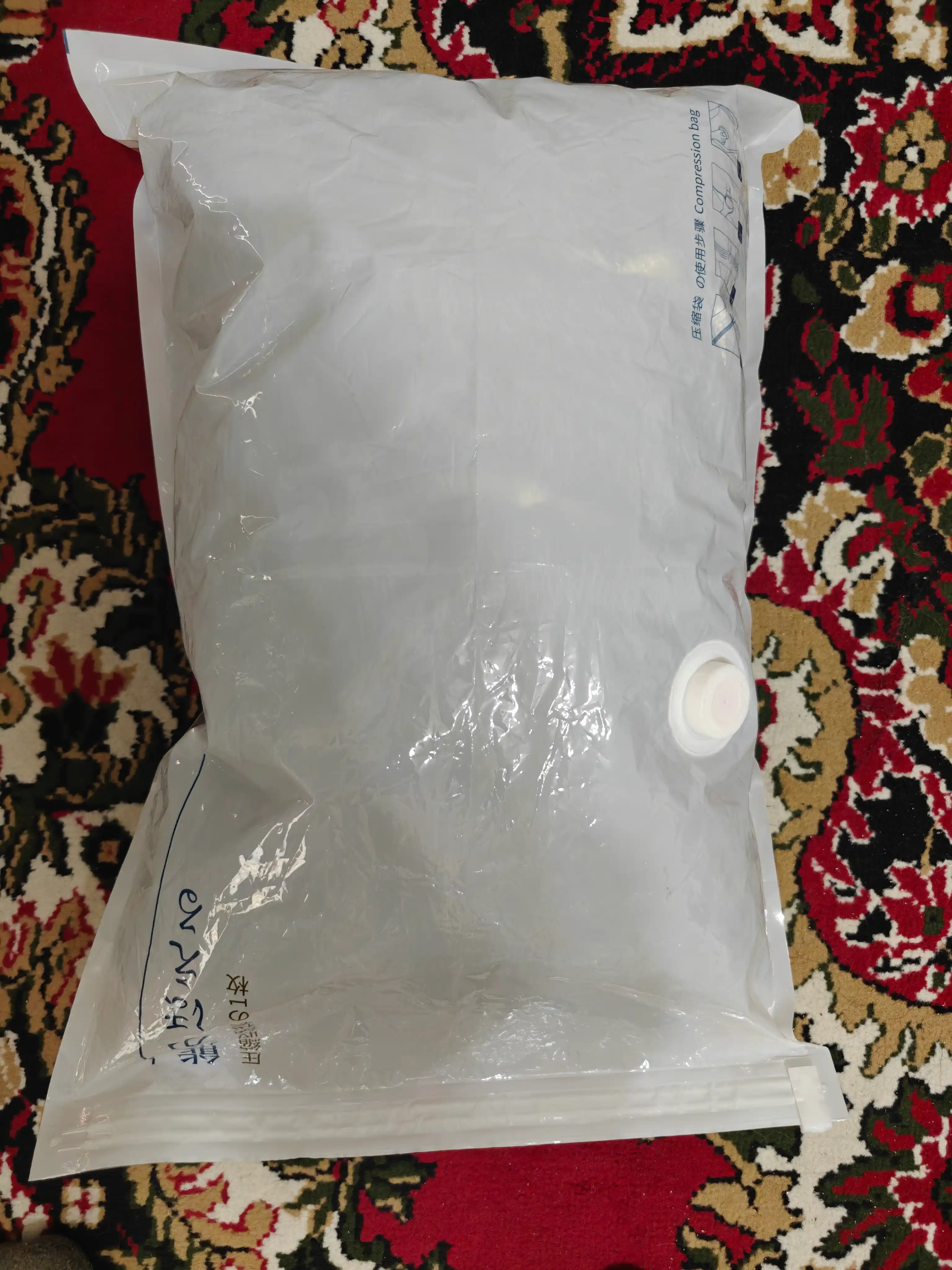 Vakuumli paket, sumka kiyim saqlash uchun xalta, qayta foydalanish mumkin