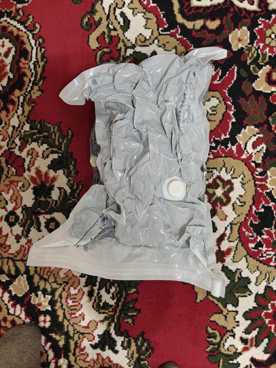 Vakuumli paket, sumka kiyim saqlash uchun xalta, qayta foydalanish mumkin