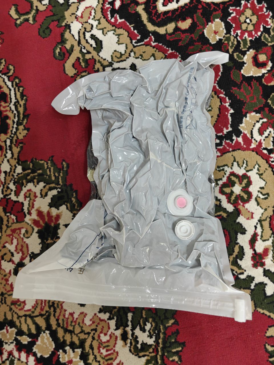 Vakuumli paket, sumka kiyim saqlash uchun xalta, qayta foydalanish mumkin