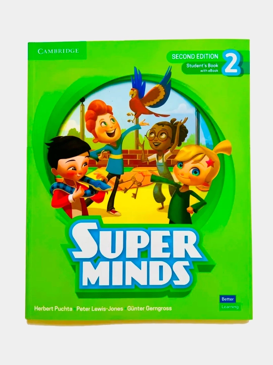 Super Minds 1, 2, 3, 4, 5, 6, Student's Book + Workbook + CD диск