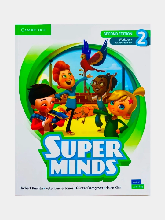 Super Minds 1, 2, 3, 4, 5, 6, Student's Book + Workbook + CD диск