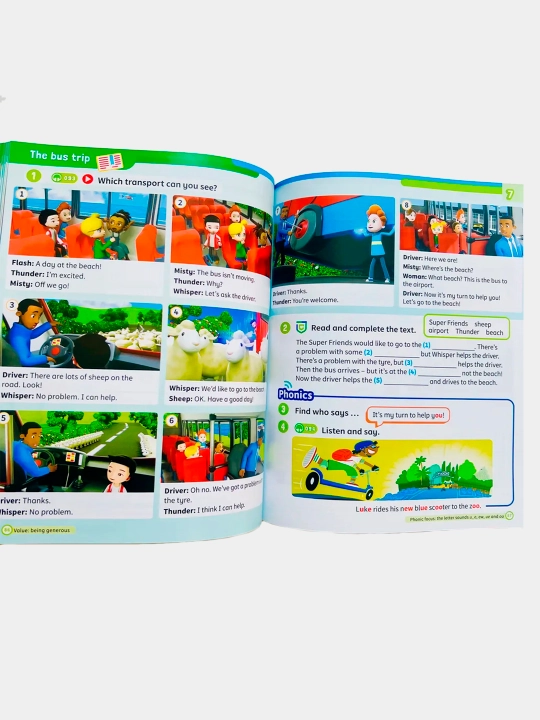 Super Minds 1, 2, 3, 4, 5, 6, Student's Book + Workbook + CD диск