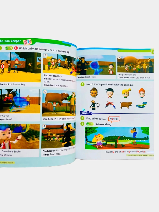 Super Minds 1, 2, 3, 4, 5, 6, Student's Book + Workbook + CD диск