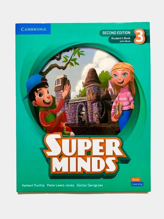 Super Minds 1, 2, 3, 4, 5, 6, Student's Book + Workbook + CD диск