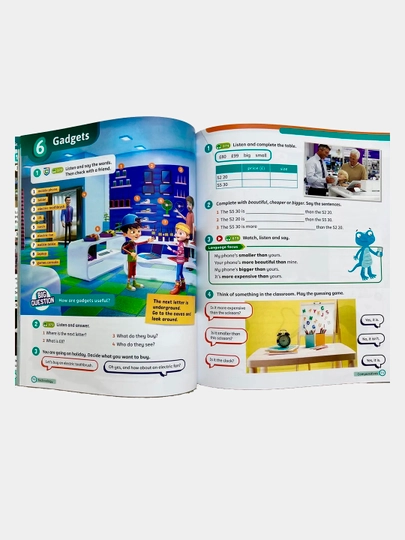 Super Minds 1, 2, 3, 4, 5, 6, Student's Book + Workbook + CD диск