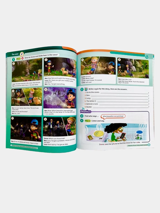 Super Minds 1, 2, 3, 4, 5, 6, Student's Book + Workbook + CD диск