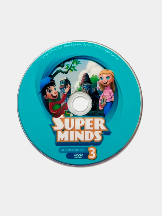 Super Minds 1, 2, 3, 4, 5, 6, Student's Book + Workbook + CD диск