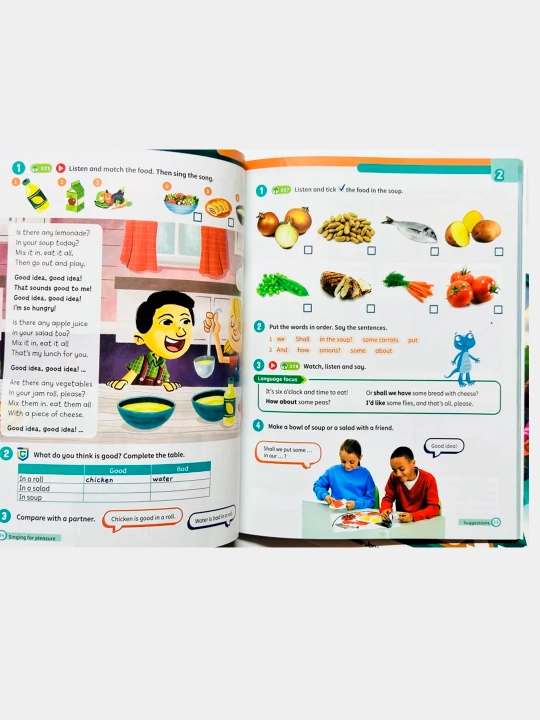 Super Minds 1, 2, 3, 4, 5, 6, Student's Book + Workbook + CD disk