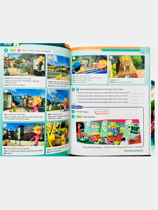 Super Minds 1, 2, 3, 4, 5, 6, Student's Book + Workbook + CD disk