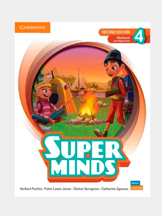 Super Minds 1, 2, 3, 4, 5, 6, Student's Book + Workbook + CD disk
