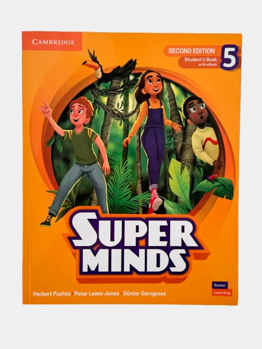 Super Minds 1, 2, 3, 4, 5, 6, Student's Book + Workbook + CD диск