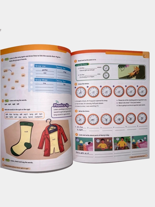 Super Minds 1, 2, 3, 4, 5, 6, Student's Book + Workbook + CD диск