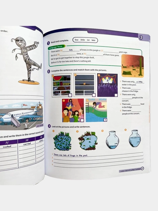 Super Minds 1, 2, 3, 4, 5, 6, Student's Book + Workbook + CD disk