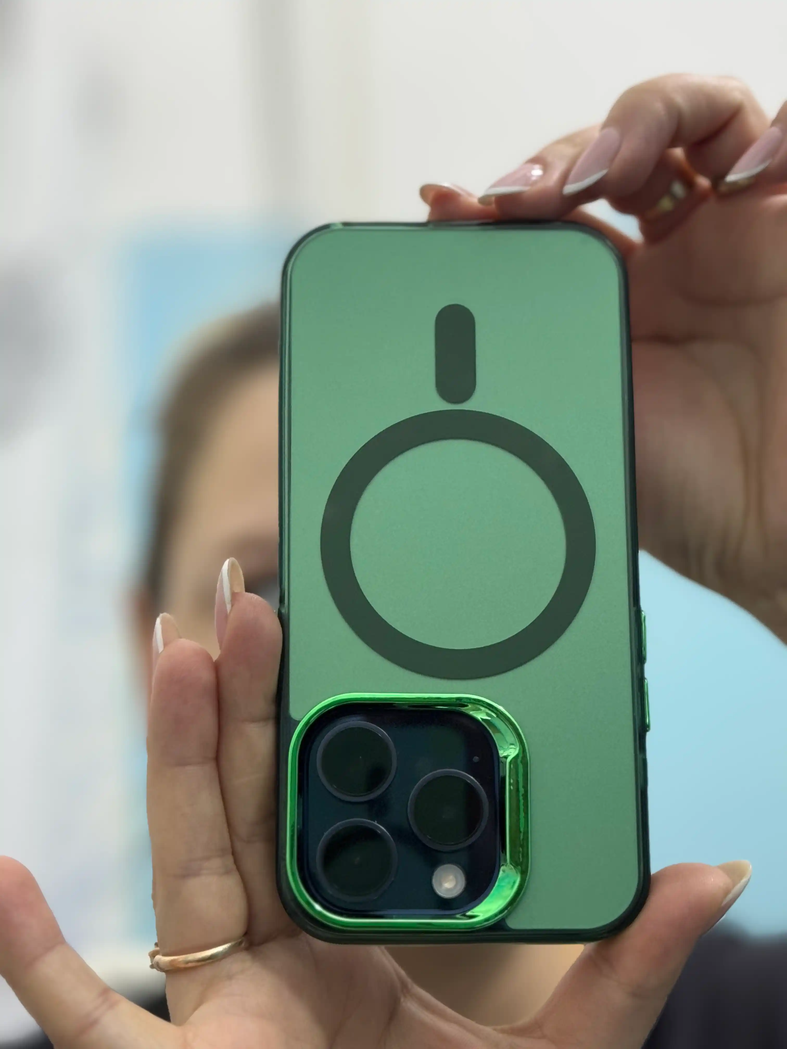 Чехол MagSafe iPhone 7, 8, SE, XR, 11, 12, 13, 14, 15, 16 Pro, Max, Plus