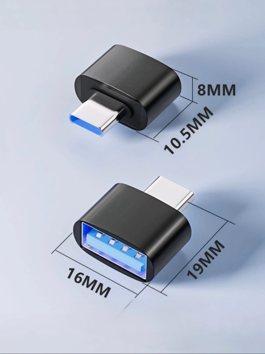 USB Type-C, USB Micro va USB Lightning adapteri