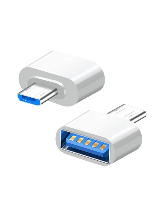 USB Type-C, USB Micro va USB Lightning adapteri