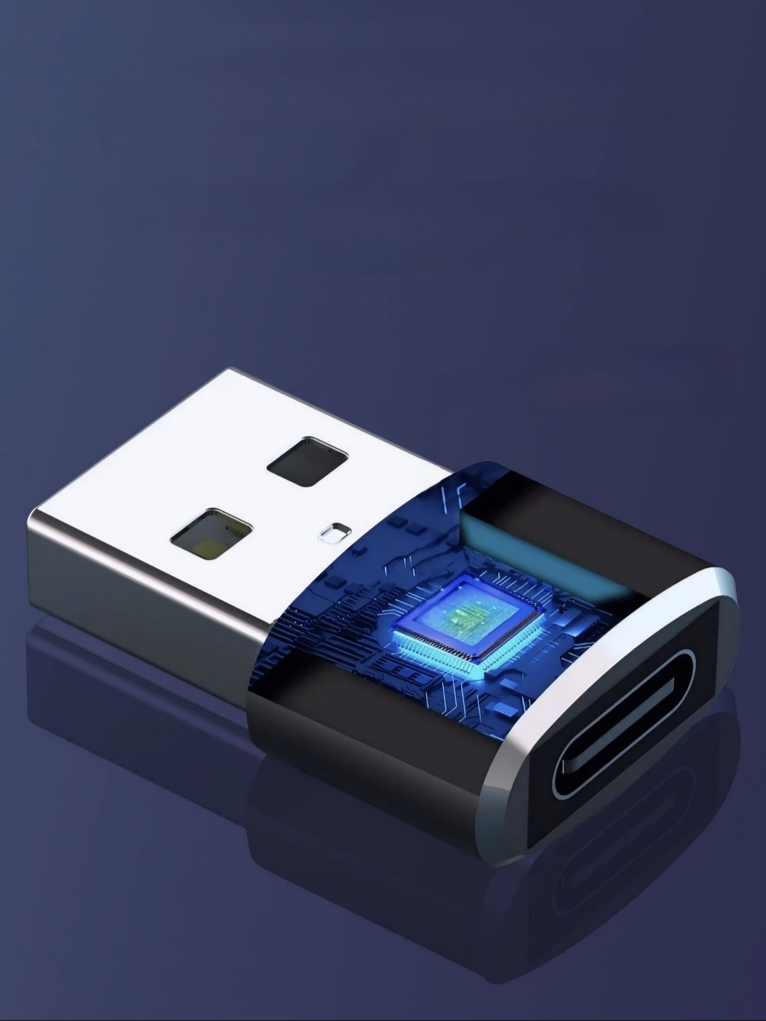 USB Type-C, USB Micro va USB Lightning adapteri