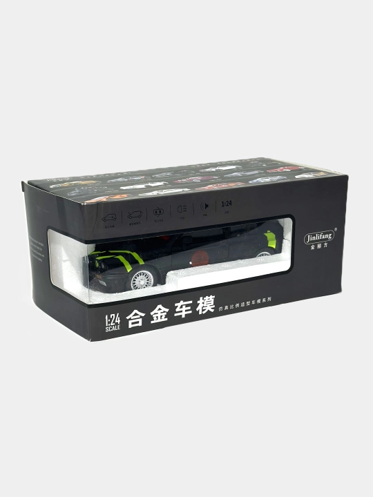 Металлическая игрушечная машинка Mercedes-Benz AMG 6.3, Nissan Skyline, "Jinlifang" 1:24