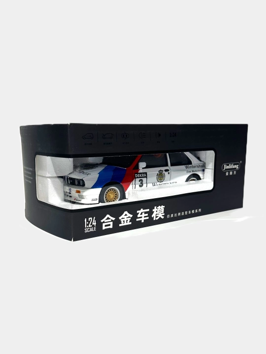 Металлическая игрушечная машинка Mercedes-Benz AMG 6.3, Nissan Skyline, "Jinlifang" 1:24