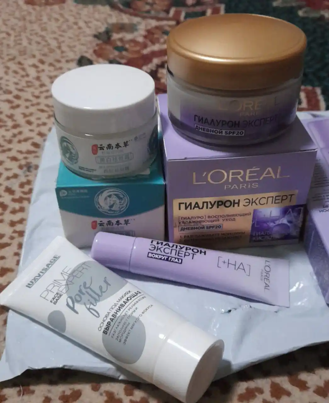Крем для лица L'Oreal Paris Hyaluron Expert SPF20, дневной, 50 мл