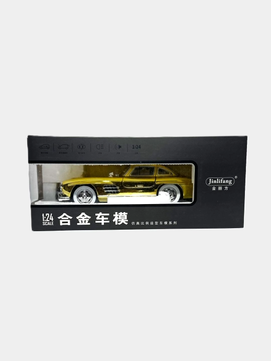 Металлическая игрушечная машинка Mercedes-Benz AMG 6.3, Nissan Skyline, "Jinlifang" 1:24