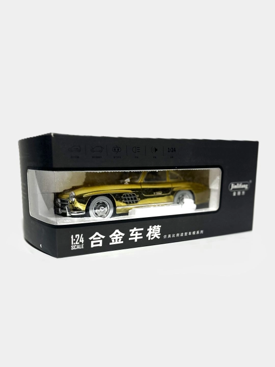 Металлическая игрушечная машинка Mercedes-Benz AMG 6.3, Nissan Skyline, "Jinlifang" 1:24