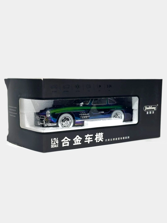 Металлическая игрушечная машинка Mercedes-Benz AMG 6.3, Nissan Skyline, "Jinlifang" 1:24