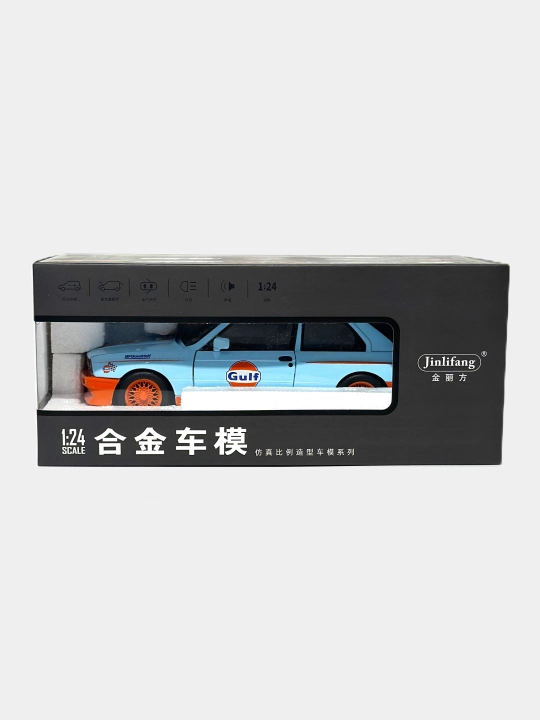 Металлическая игрушечная машинка Mercedes-Benz AMG 6.3, Nissan Skyline, "Jinlifang" 1:24