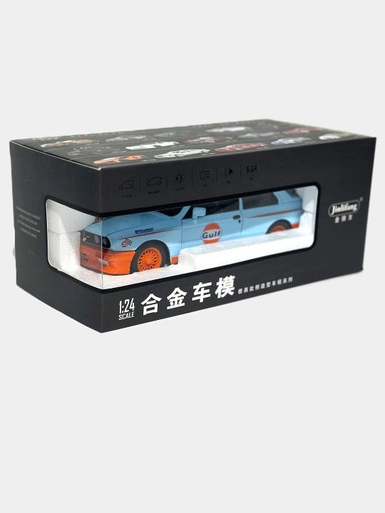 Металлическая игрушечная машинка Mercedes-Benz AMG 6.3, Nissan Skyline, "Jinlifang" 1:24