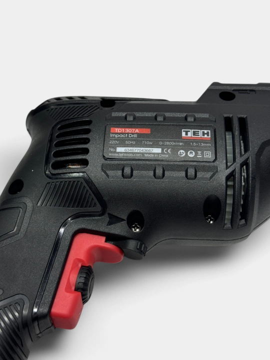 Zarbli drel TEH TD1307A, 710 Vt, 3000 ob/min, 48000 ud/min