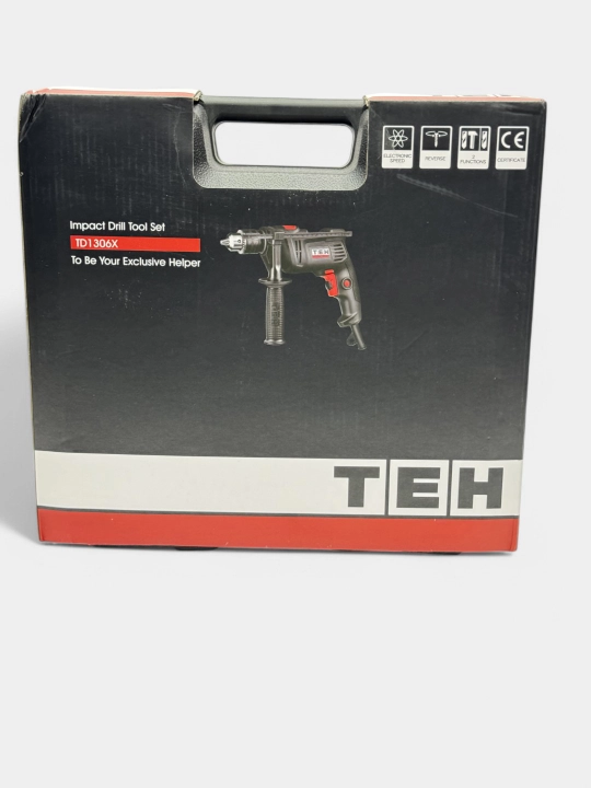 Zarbli drel TEH TD1306X, 580 Vt, 2900 ob/min, 46400 ud/min, patron 5-13 mm