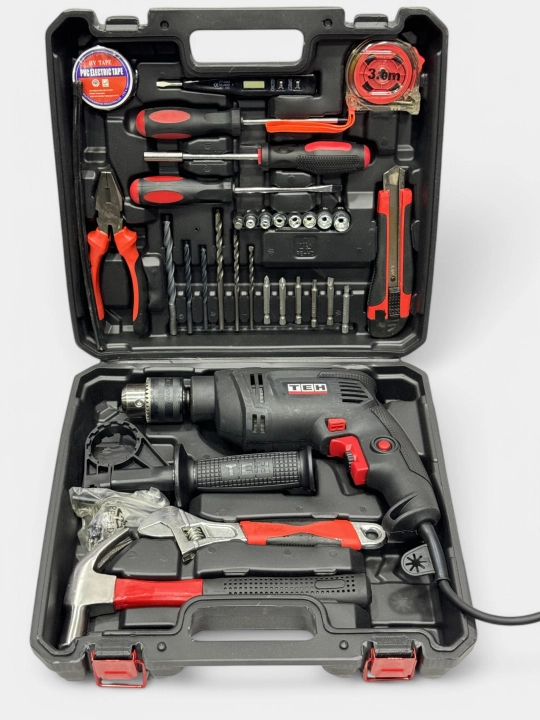 Zarbli drel TEH TD1306X, 580 Vt, 2900 ob/min, 46400 ud/min, patron 5-13 mm