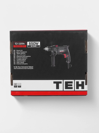 Zarbli drel TEH TD1309A, 850 Vt, 41600 ud/min, 2800 ob/min
