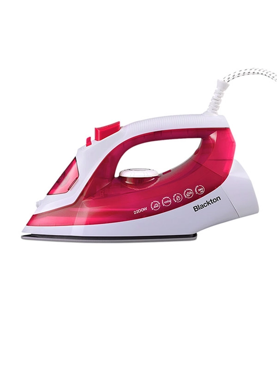 Утюг для глажки Blackton Bt SI3113,2200 Вт,керамический,вертикальное отпаривание,шнур 1.6м - 