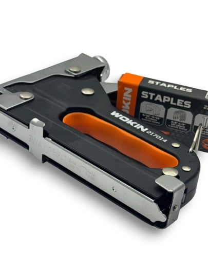 WOKIN qurilish stapleri, mebel uchun, 4-14 mm, 5/32"-9/16" skoba uradigan pistolet
