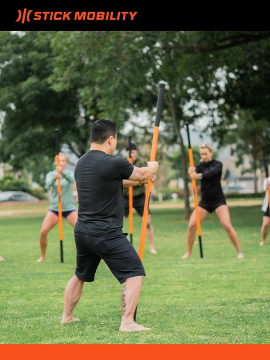 Бодибар, одинарный стик Stick mobility